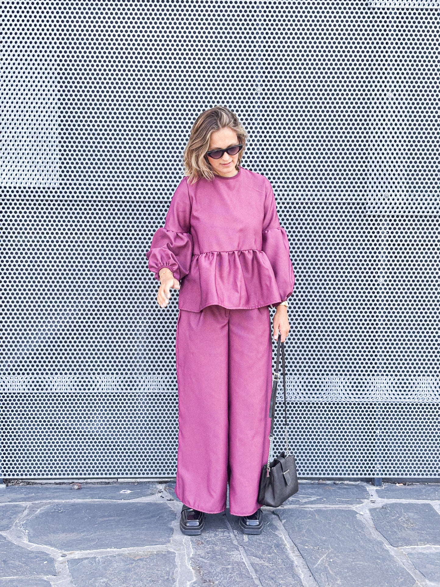 BLOUSE PURPLE
